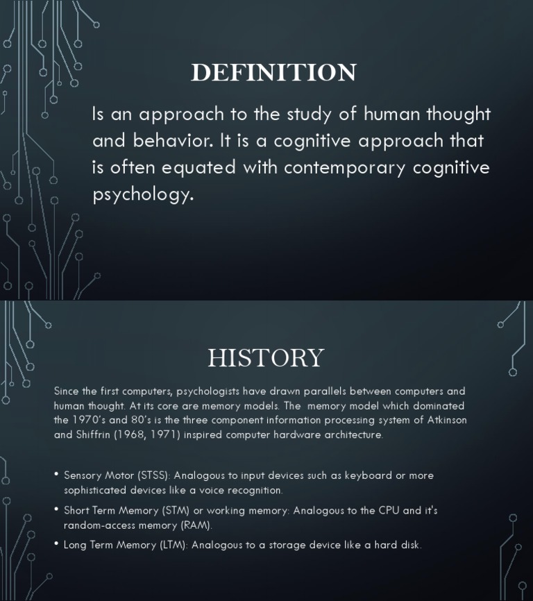 Cognitive Psychology and Memory Models | PDF | Computers
