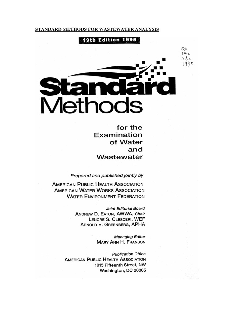 Standard methods pdf pdf