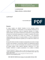 Aspectos metapsicológicos, técnicos y teórico clínicos - Luz Porras