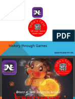 History Through Games: QR Code Based