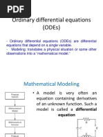 Chapter 3 - Ordinary Differential Equations (ODEs)