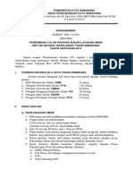 Surat Edaran Pengumuman Rekruitmen Pegawai Kor 8 Feeder PDF