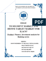 To Segment Market and Define Target Market For Ilacs?: Essay