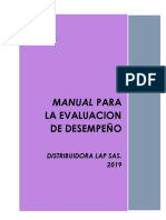 Manual Evaluación de Desempeño