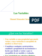 Las Variables: Manuel Moncada Cárcamo