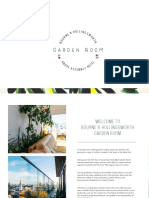 Garden Room Brochure
