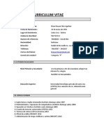 Curriculum Vitae Final