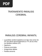 Tratamiento Paralisis Cerebral | PDF | Parálisis cerebral | Músculo