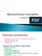 Absolutism Monarhic