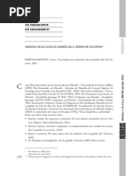 Resenha Os Paradoxos Do Imaginário - Sandra Célia