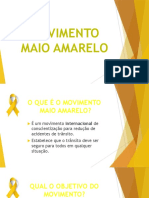 Apresentação Maio Amarelo