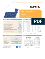 Panel SUNEL 250W PDF