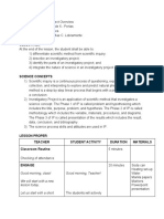 Lesson Plan: Investigatory Project Overview