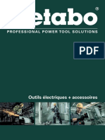 Catalogue Metabo - Outils Électriques Et Accessoires - 2018-05