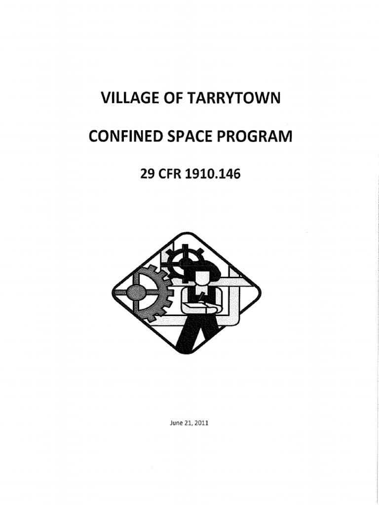 Osha 1910 146 confined space confined pdf