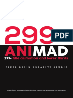 Title Animation and Lower Thirds: Pixel Brain Creative Studio