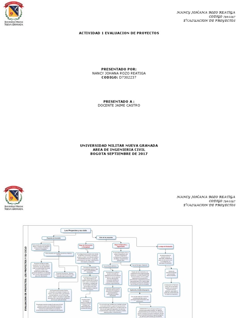 Actividad 1 Evaluacion De Proyectos