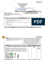 Planeaciòn Ingles 1° Primer Trimestre