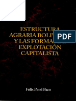 Estructura Agraria Boliviana