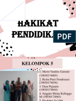 Hakikat Pendidikan