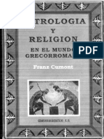 Cumont, Franz - Astrología y Religión en El Mundo Grecorromano PDF