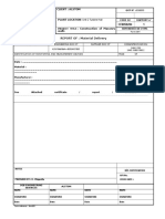 FORM001 Inspect Report For Receiving Material