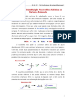 Reações de Substituição Nucleofílica Alifática Ao Carbono Saturado