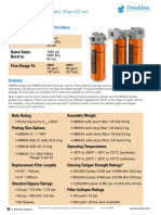 Working Pressures To: Rated Static Burst To: Flow Range To:: Max Flow: 35 GPM (133 LPM) / 60 GPM (227 LPM)