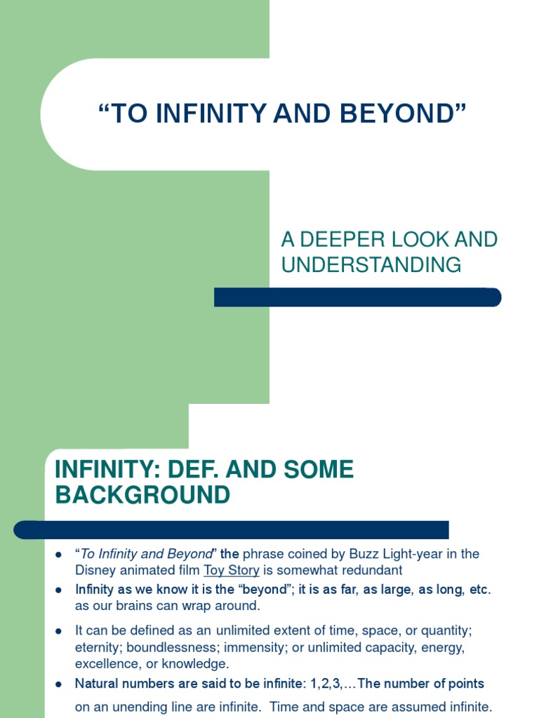 Understanding Infinity and Cantor's Theory | PDF | Infinity | Numbers