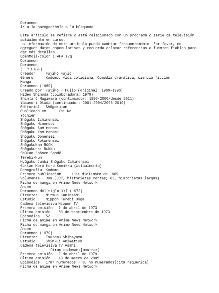 Doraemon Television Sintoismo