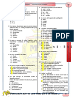 Modelo de Simulacro de Examen de Admisión