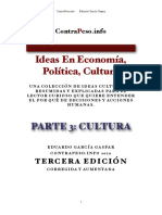 Parte 3 - Ideas en Politicas, Cultura y Economia