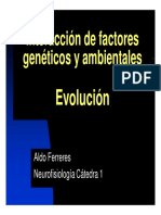 Neurofisiología: Teórico 4 EVOLUCIÓN
