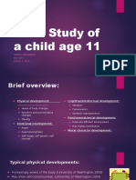 Case Study Age 11