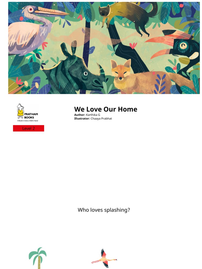 We Love Our Home Pratham Fkb Pdf Creative Commons License