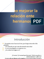 Como Mejorar La Relación Entre Hermanos