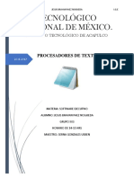 Procesadores de Textos