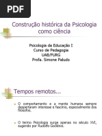 Historia Da Psicologia Como Ci Ncia Revisado