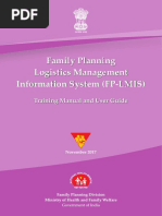 FP-LMIS Training Manual PDF