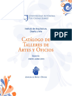 1326 Catalogo Artes 2019 UACJ