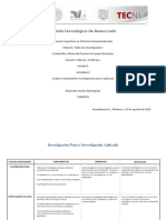 Investigación Basica y Aplicada