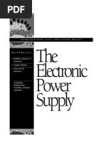 The Electronic Power Supply: Materials