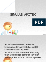 SIMULASI APOTEK