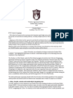 Teacher Agreement Between: A. Salary, Benefits, Seniority and Membership in Bargaining Unit