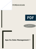 Data Management untuk Pengambilan Keputusan
