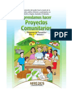 Aprendamos A Hacer Proyectos Comunitarios