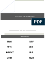 Prospección Financiera. Universidad Del Rosario