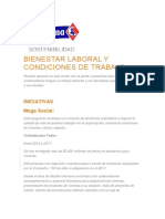 Bienestar Laboral y Condiciones de Trabajo