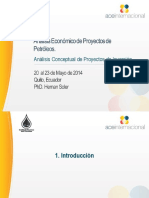 Analisis Conceptual de Proyectos de Inversión