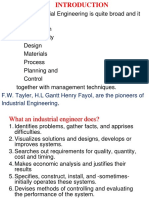 Industrial Engineering Basics